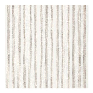 Schumacher Lautrec Sheer Fabric in Ecru For Sale