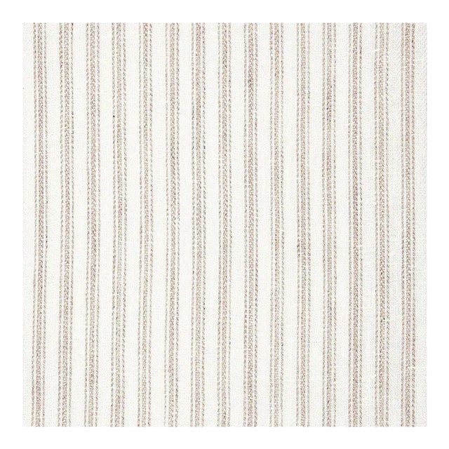 Schumacher Lautrec Sheer Fabric in Ecru For Sale