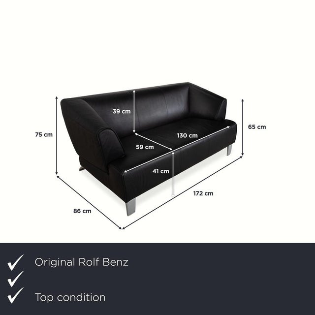 with the Rolf Benz 2300, you're bringing home an uncomplicated classic that, thanks to its compact size and timeless...