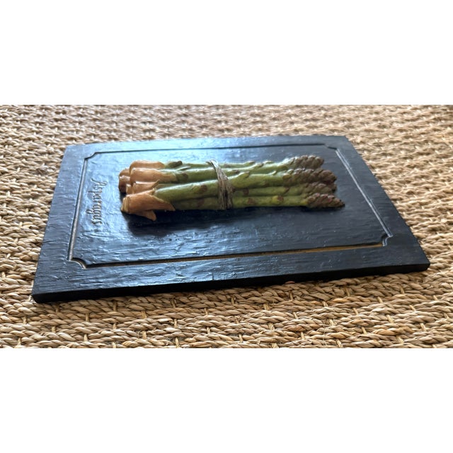 Set/6 Trompe l'Oeil Vegetable Wall Sculptural Art For Sale - Image 9 of 12