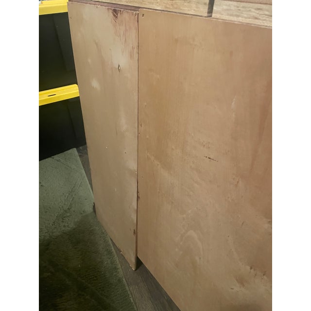 Brown 1990s Handcrafted Solid Cherry Wood Low Bookcase / Media Console, 61" For Sale - Image 8 of 12