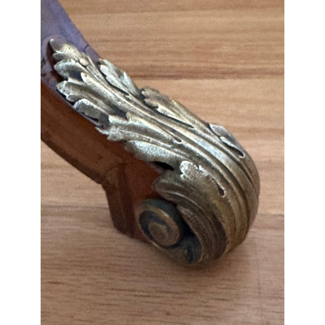 Antique Louis XVI Style Round Three Tier Gueridon For Sale - Image 4 of 14