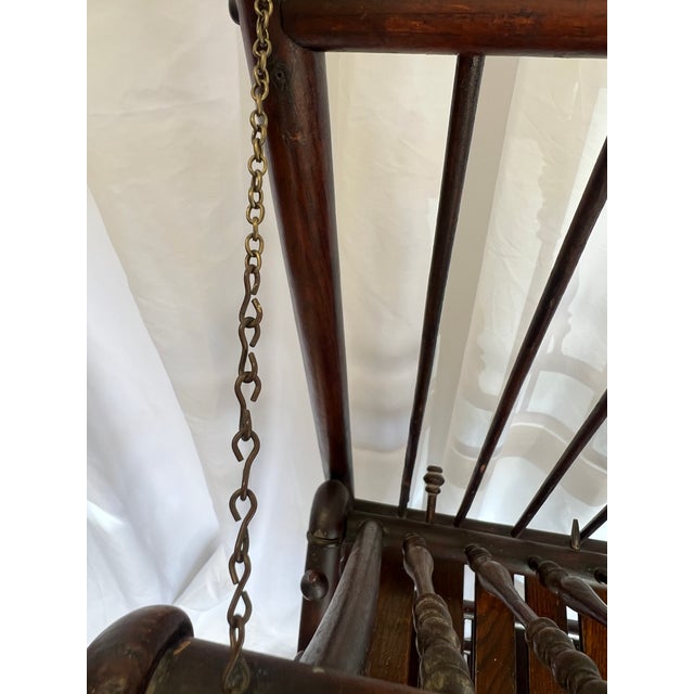 Late 19th Century Victorian Stick and Ball Three-Tier Magazine Stand. For Sale - Image 4 of 11