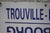 Vintage Metal Enamel Sign from Deauville Paris, 1970s For Sale - Image 9 of 18