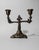 Vintage Art Deco Bronze Candleholder with Ornate Details, 1910s For Sale - Image 3 of 11