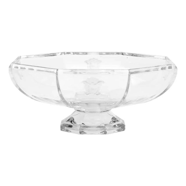 Versace For Rosenthal Medusa Crystal Bowl For Sale - Image 13 of 13