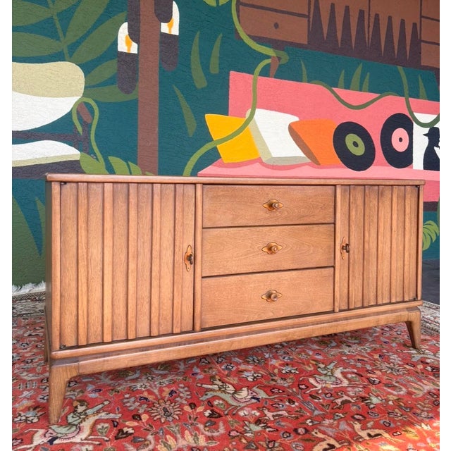 Mid Century Broyhill Premier Room Divider For Sale - Image 11 of 12