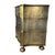 Wood Ethan Allen Serpentine Chest in Original Metallic Silver-Gold Finish For Sale - Image 7 of 13