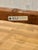 Vintage Hollywood Regency Brass Tray Top on Faux Bamboo Base Coffee Table For Sale - Image 12 of 14