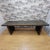 Rustic Vintage Shanxi Province Long Elm Calligraphy Table With Carved Legs For Sale - Image 3 of 13