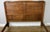 Vintage French Louis XVI Oak Double Bed Frame with Carved Headboard For Sale - Image 4 of 11