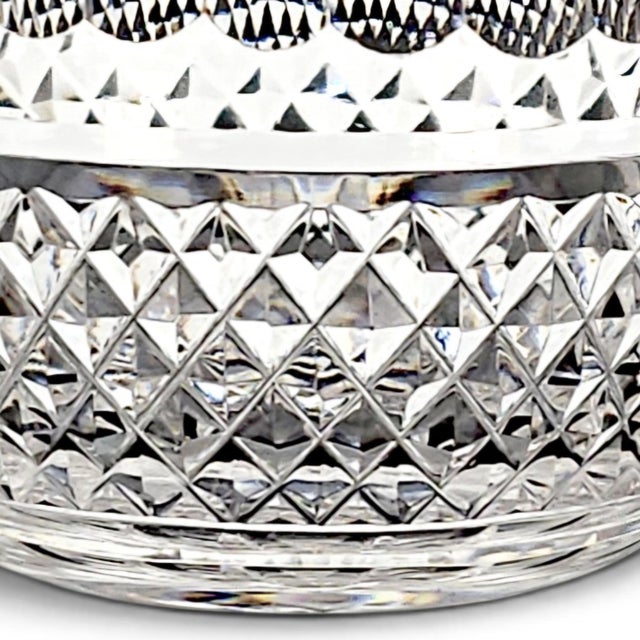 Late 20th Century Waterford Crystal Creamer and Open Sugar Bowl Set For Sale - Image 17 of 17