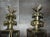 Metal Art Deco Brass Coach Sconces, Set of 2 For Sale - Image 7 of 8