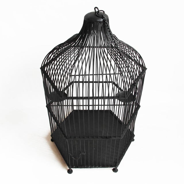 Iron Bird Cage Chairish