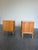 Tan Pair of Mid Century Danish Three Drawer Chests, Bedside Table Nightstands For Sale - Image 8 of 12