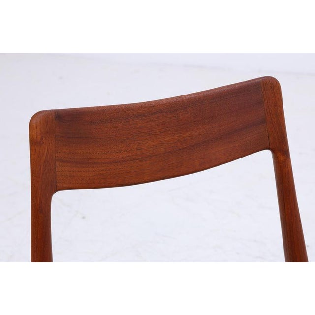 Wood Mid-Century Danish Model 370 Boomerang Chairs in Teak by Alfred Christensen for Slagelse, 1960s, Set of 4 For Sale - Image 7 of 18