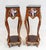 French Pedestal Stands Tables Vernis Martin Plaques, Set of 2 For Sale - Image 11 of 11