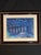 Framed Vincent Van Gogh “Night Stars” reproduction print featuring deep blue nighttime tones, glowing star reflections, a...
