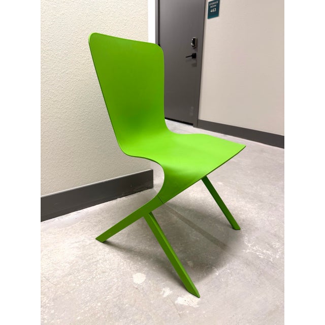 Rare set of two Washington Skin™ side chairs designed by British-Ghanaian architect David Adjaye for Knoll, circa 2013....