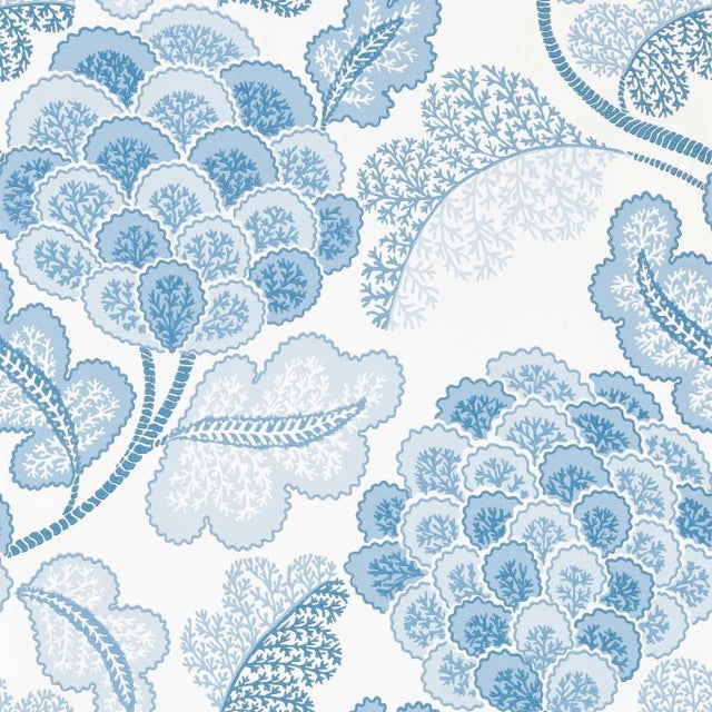 Harlequin Flourish Wallpaper in First Light/Midsummers Eve - a Sample For Sale