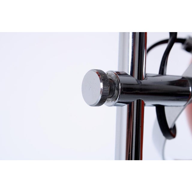 Adjustable Orange Double Eyeball Globe Floor Lamp from Herda, 1970s For Sale - Image 6 of 18