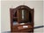 Brown Vintage Art Deco Clothes Rack with Fold-Out Compartment, 1930 For Sale - Image 8 of 10