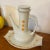 Ceramic Paul McCobb Sparkler Teapot and Tray For Sale - Image 7 of 7