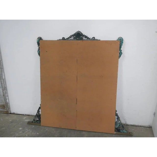 Mirror with Gilt Frame, 1940s For Sale - Image 12 of 13