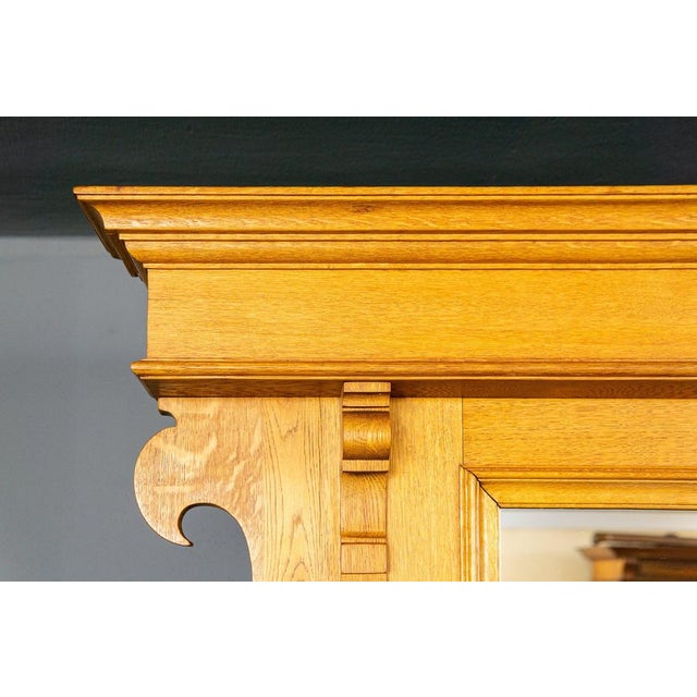 Vintage Mirror Hallway Cupboard For Sale - Image 11 of 18