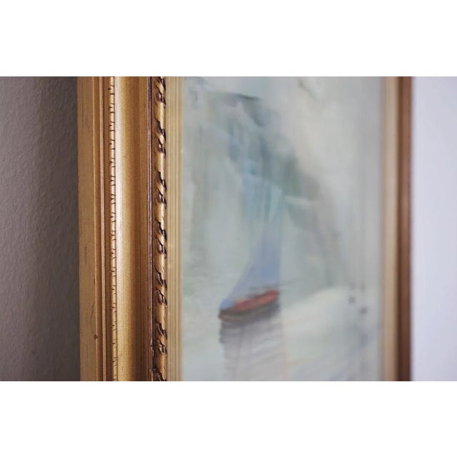 Paintings, Oil on Canvas, Moretti, 1970, Set of 3 For Sale - Image 3 of 18