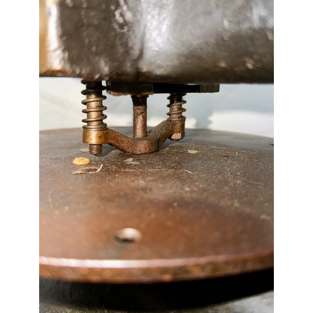 Antique Italian Flywheel Punch, 1890s For Sale - Image 4 of 18