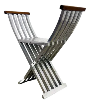 American Aluminum Folding Chair by John Vesey