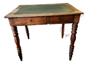 English George III Primitive Pinewood Table. Circa 1800-1825.