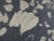 Pindler Blue and White "Arboretum" Fabric Sample Color: Slate Stain resistant 100% cotton Made in the USA Size: 26"W x 26"H