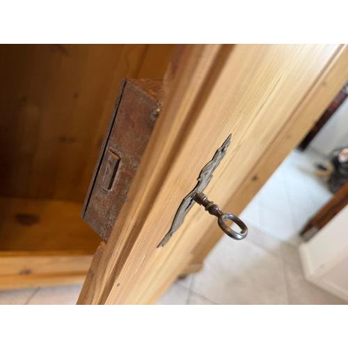 Biedermeier Cabinet in Natural Wood For Sale - Image 4 of 10