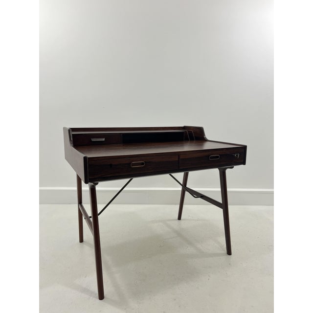 Danish Model 56 Desk in Rosewood by Arne Wahl Iversen for Vinde Mobelfabrik, 1960s For Sale - Image 18 of 18