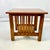 1990s 1990s Vintage Arts & Crafts Mission Oak Slatted Side Table, After Stickley. For Sale - Image 5 of 12
