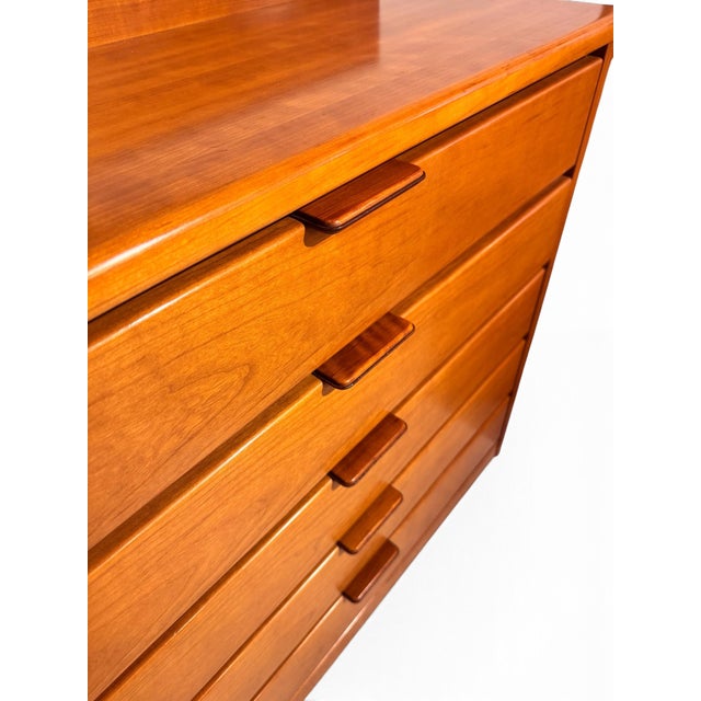 Vintage Chest of Drawers in Cherry from Hülsta, 1980 For Sale - Image 6 of 10
