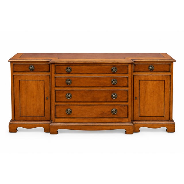 Small English Empire Style Sideboard, 1950s For Sale - Image 9 of 9