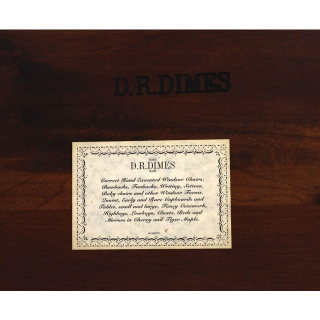d.r. Dimes Cherry Farmhouse Style Dining Table For Sale - Image 9 of 11