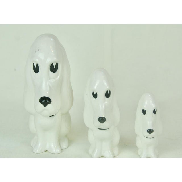 Ceramic English Dogs from Sylvac, 1970s, Set of 3 For Sale - Image 7 of 8