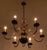 Antique Chandelier with Fish Motif For Sale - Image 4 of 5