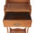 Early 20th Century Antique Oak Shaving Stand With Beveled Mirror For Sale - Image 5 of 9