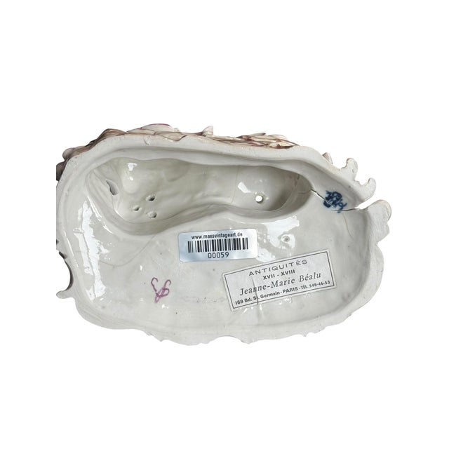 Allegory of Autumn Figurine from Ludwigsburg Porcelain Figure Group, 18th Century For Sale - Image 16 of 18
