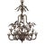 Stunning Modern Smoked-Fumè “Ca’ Rezzonico” Murano Glass Chandelier . For Sale