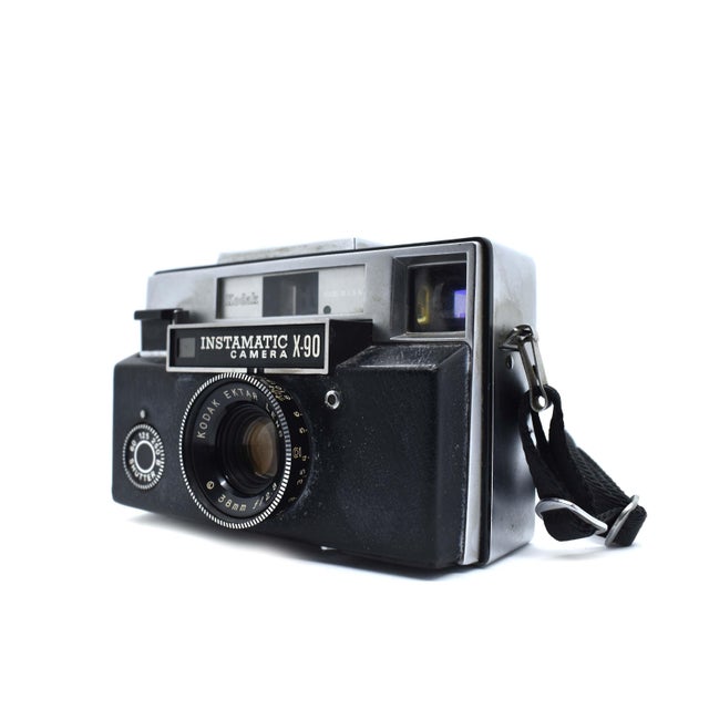 1970's Kodak Instamatic X-90 Film Camera With Ektar f/2.8 Lens For Sale - Image 4 of 10