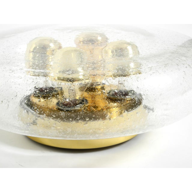 Large Mushroom Ceiling Lamp with 4 Sockets from Limburg, 1970s For Sale - Image 13 of 18