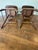 Late 20th Century Vintage Ethan Allen Old Tavern Swivel Bar Stools, Model 12-9505 – Pair For Sale - Image 5 of 12