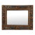 Painted and Parcel Gilt Italian Mirror For Sale
