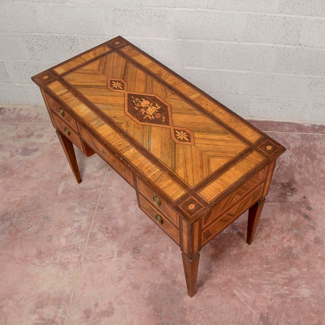 18th Century Style Center Desk For Sale - Image 13 of 18
